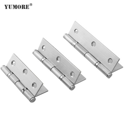 Furniture bathroom glass doo hinges stainless steel 2'' 2.5'' 3'' 4'' 5'' acrylic door hinge