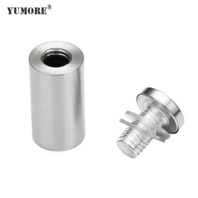 Wall mounted stainless steel advertisement nail hollow solid standoff