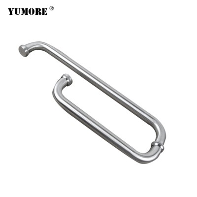 Bathroom Accessory Luxury Fireplace Commercial Bathroom Stainless Steel Glass Door Handles