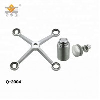 Stainless Steel Building Glass Curtain Wall Spider Fittings